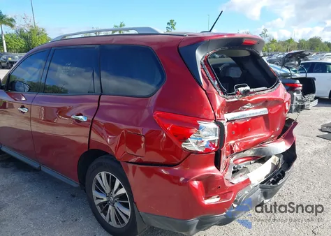 2018 Nissan Pathfinder Sl из США, поврежденный, VIN 5N1DR2MN5JC636580